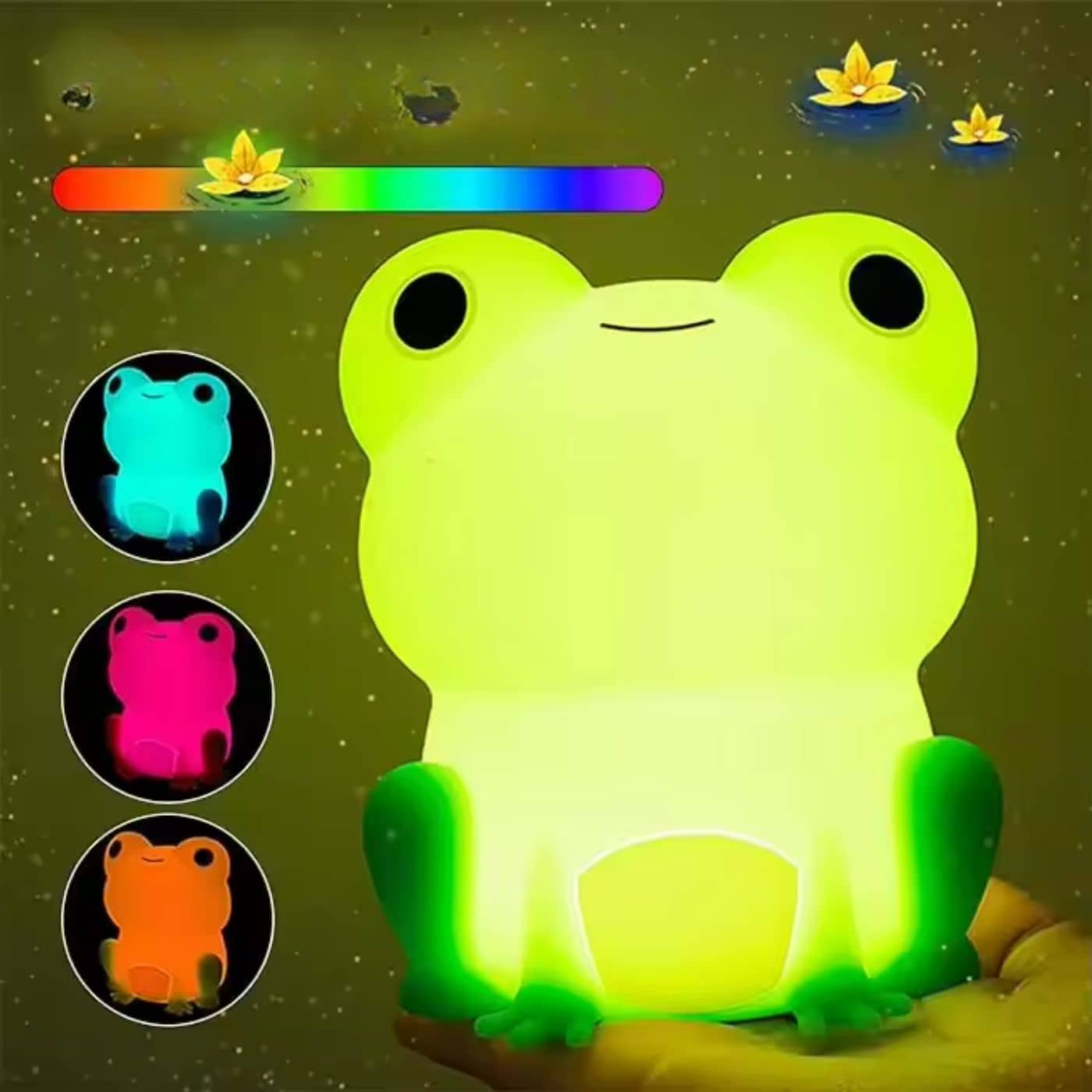 veilleuse pour bebe - grenouille