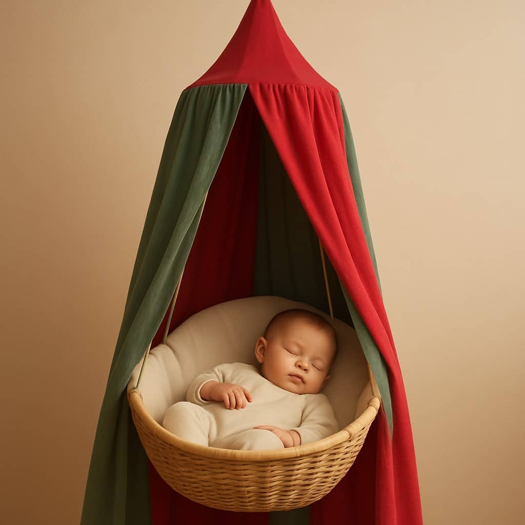 ciel de lit pour bebe - cocon