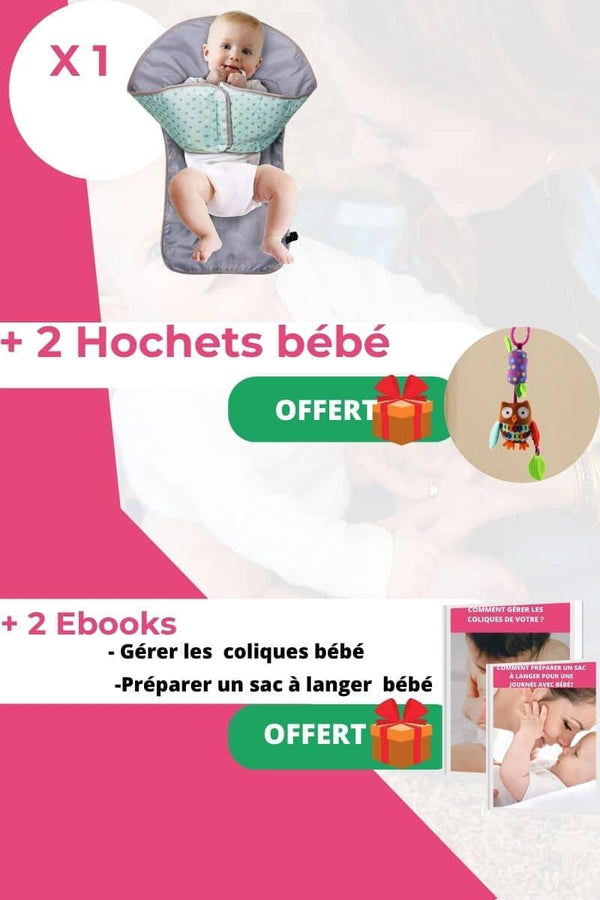 Baby-propre | Tapis pour changer bébé 3 en 1