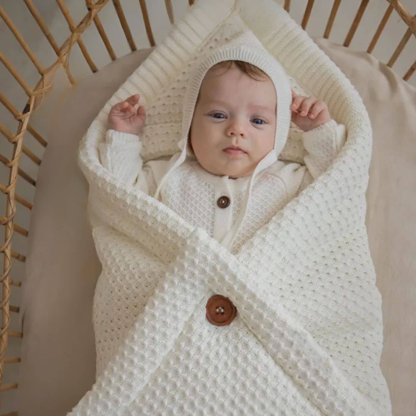 Couverture emmaillotage bébé| babykiffe™