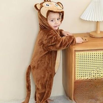 Grenouillere-bebe-marron