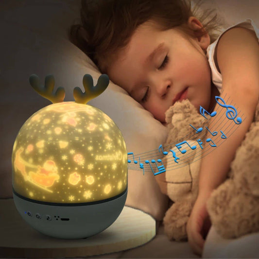 Veilleuse-bebe-projection-plafond-sono