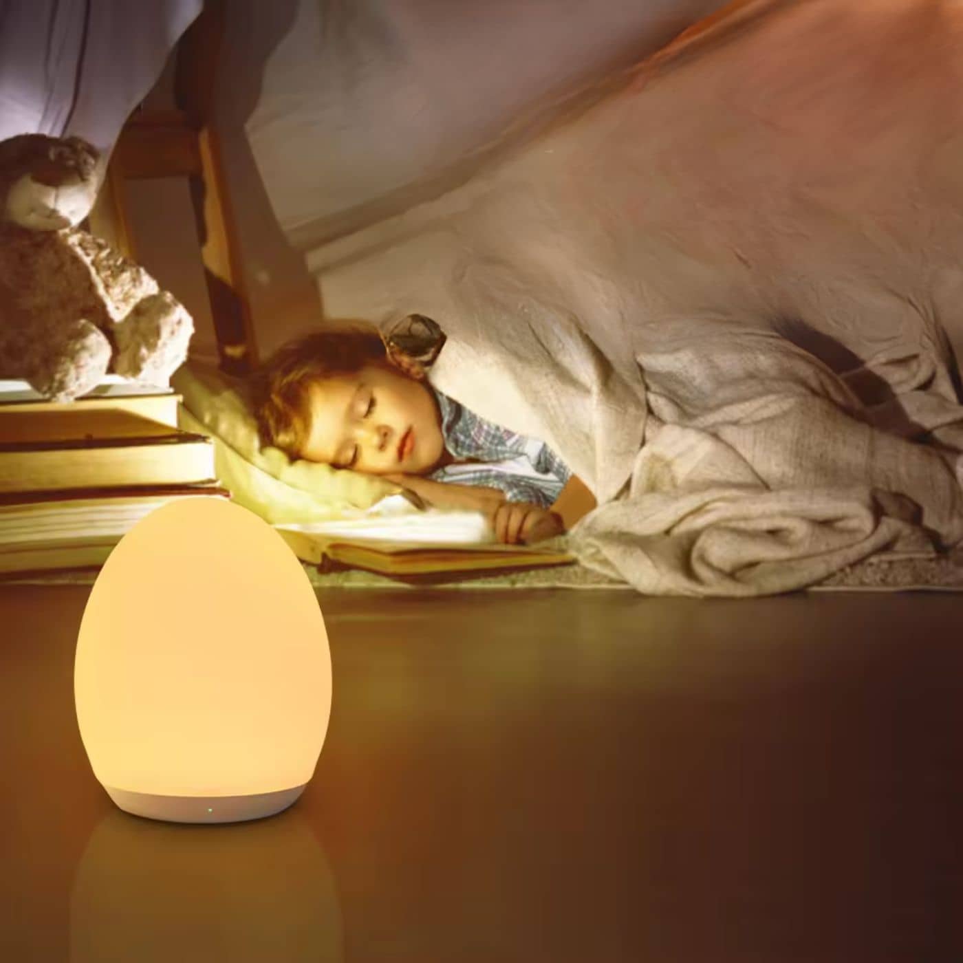 veilleuse pour bébé regard