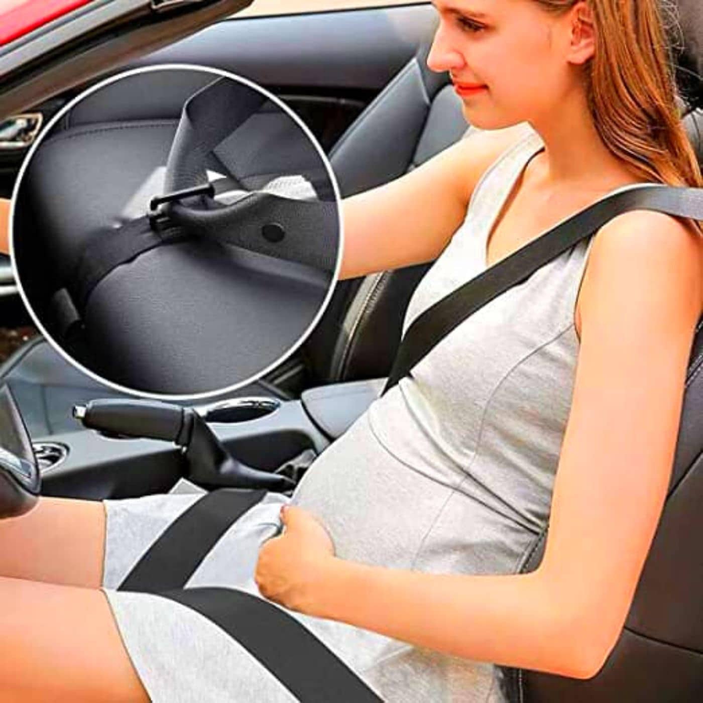 ComfortBelt™ ajusteur de ceinture de siège de voiture pour femmes